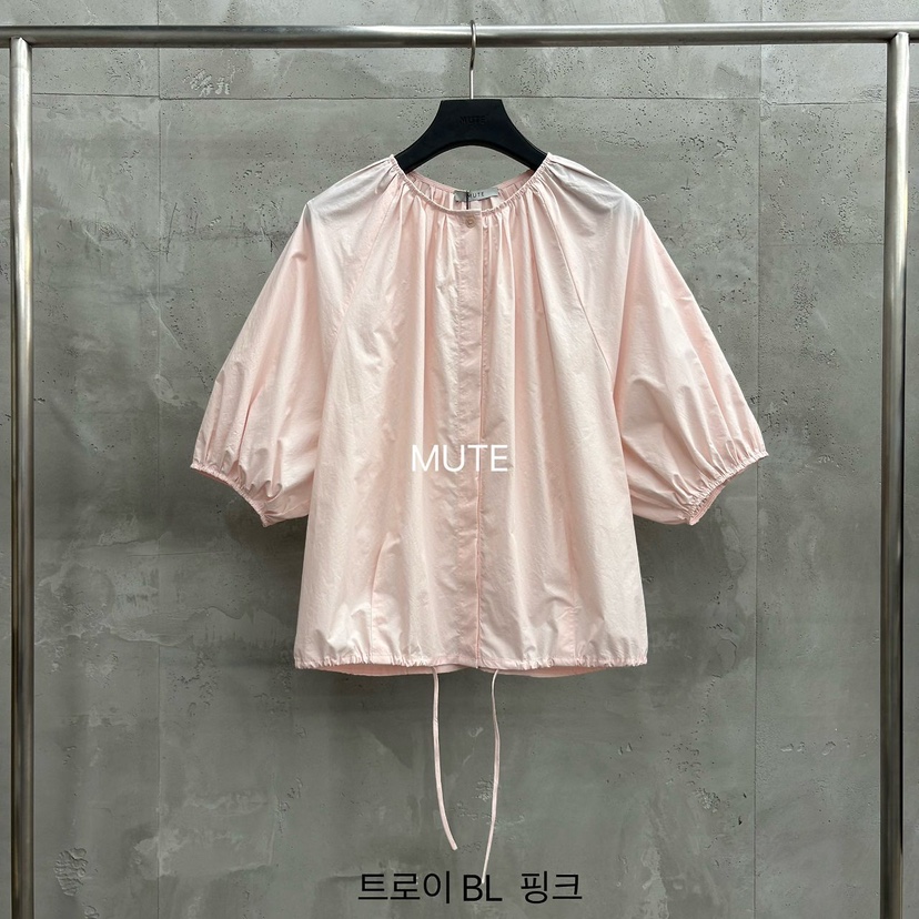 MUTE-P韓國直郵女士新款26春夏熱賣26夏季時尚襯衫蕾絲衫LMUTE襯衫/蕾絲衫圖色3