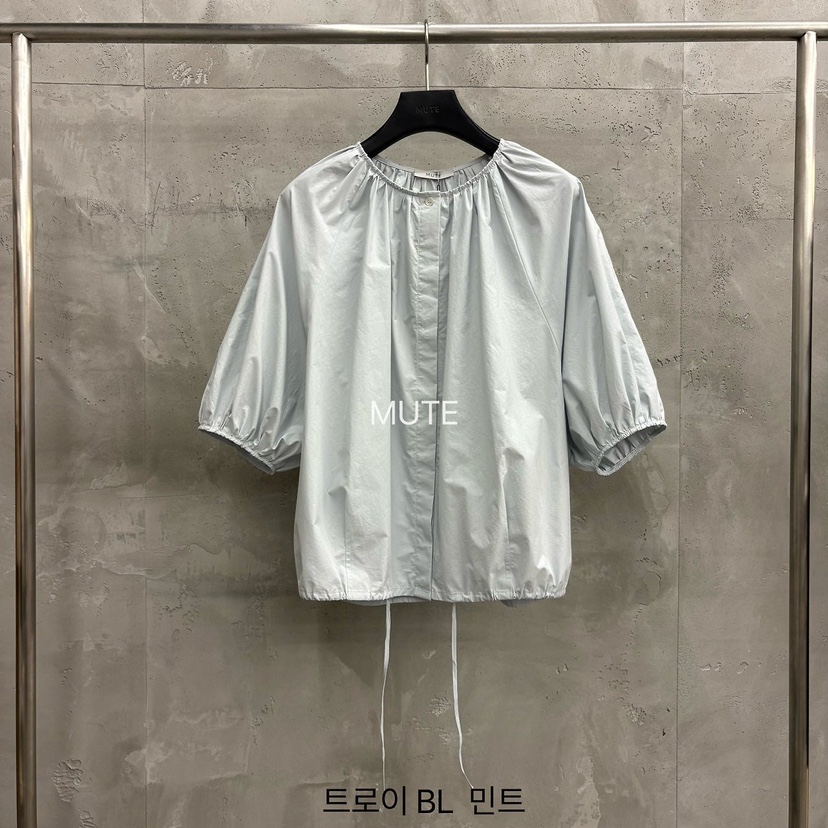 MUTE-P韓國直郵女士新款26春夏熱賣26夏季時尚襯衫蕾絲衫LMUTE襯衫/蕾絲衫圖色4