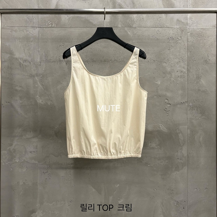 MUTE-P韓國東大門直郵女裝新款人氣職業26夏季26春夏吊帶背心MUTE吊帶/背心圖色2