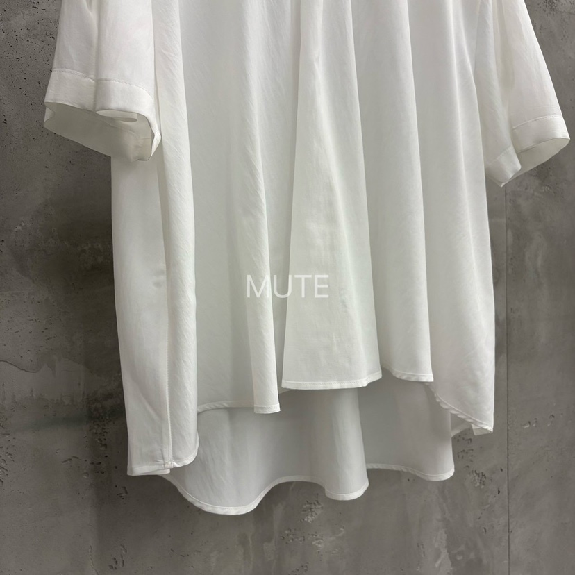 MUTE-P韓國直郵女士新款熱賣26夏季休閑職業襯衫蕾絲衫LMUTE襯衫/蕾絲衫