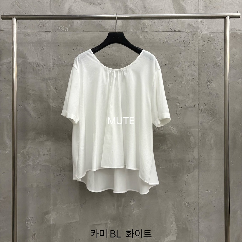 MUTE-P韓國直郵女士新款熱賣26夏季休閑職業襯衫蕾絲衫LMUTE襯衫/蕾絲衫圖色1