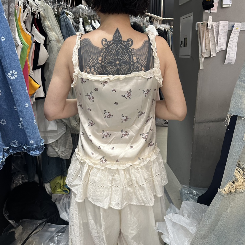 MOMAZU韓國東大門代購女士新款人氣熱賣休閑吊帶背心無袖MMOMAZU吊帶/背心
