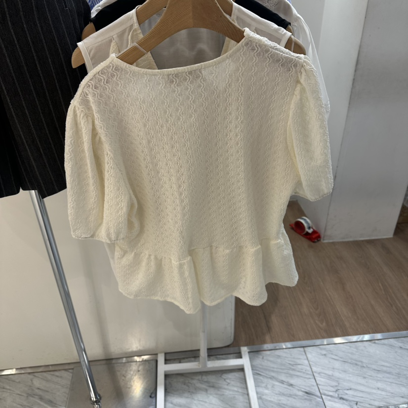 ABLESTUDIO韓國直郵實拍女士新品人氣休閑時尚襯衫蕾絲衫ABLESTUDIO襯衫/蕾絲衫