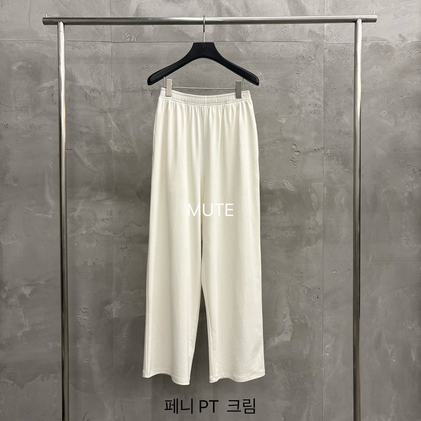 MUTE-P韓國代購女士新款職業26夏季時尚熱賣推薦26春夏休閑褲MUTE休閑褲圖色1