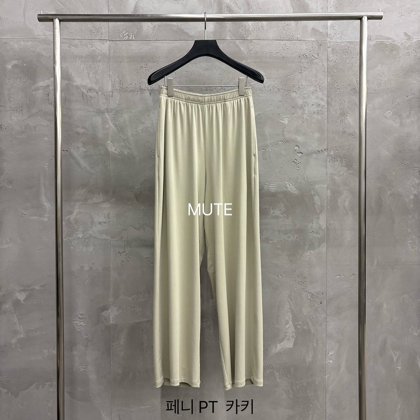 MUTE-P韓國代購女士新款職業26夏季時尚熱賣推薦26春夏休閑褲MUTE休閑褲圖色2