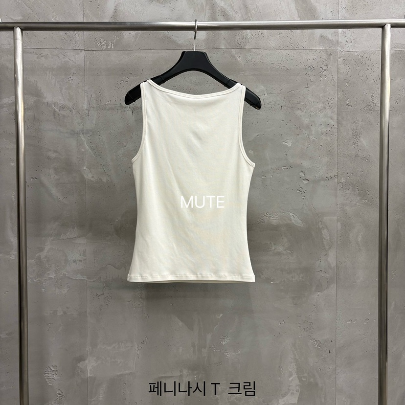 MUTE-P韓國直郵實拍女士新款熱賣26春夏職業26夏季吊帶背心MUTE吊帶/背心