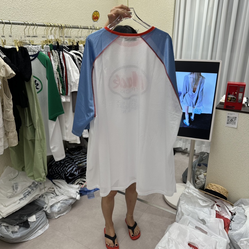 DRAWING東大門實拍韓國女裝新款時尚休閑人氣26夏季職業T恤DRAWINGT恤