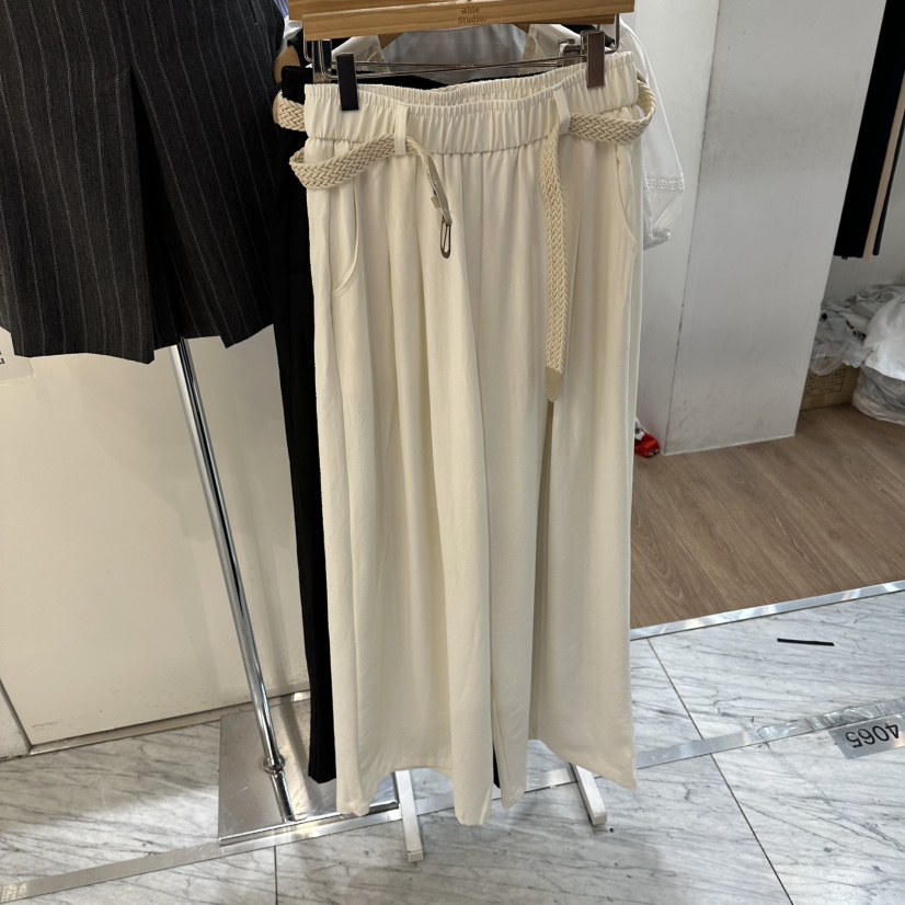 ABLESTUDIO韓國東大門直郵女士新品熱賣職業休閑褲含腰帶ABLESTUDIO休閑褲圖色1