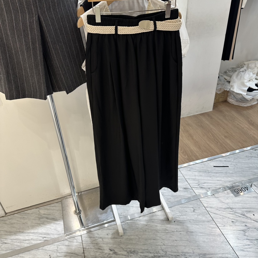 ABLESTUDIO韓國東大門直郵女士新品熱賣職業休閑褲含腰帶ABLESTUDIO休閑褲圖色2
