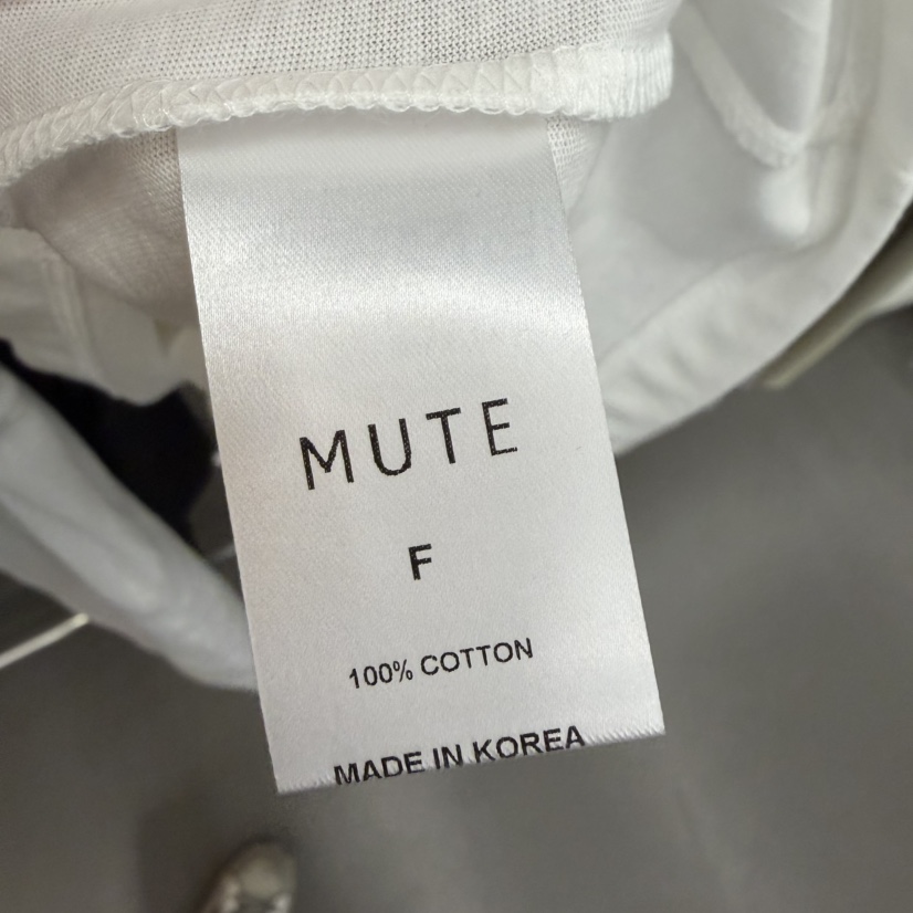 MUTE-P東大門實拍韓國女裝新款26夏季休閑熱賣人氣職業T恤MUTET恤