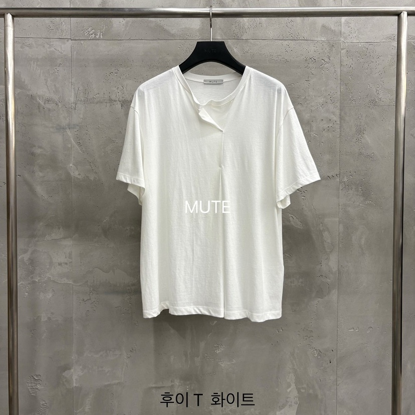 MUTE-P東大門實拍韓國女裝新款26夏季休閑熱賣人氣職業T恤MUTET恤圖色1