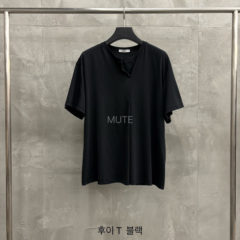 MUTE-P東大門實拍韓國女裝新款26夏季休閑熱賣人氣職業T恤MUTET恤圖色4
