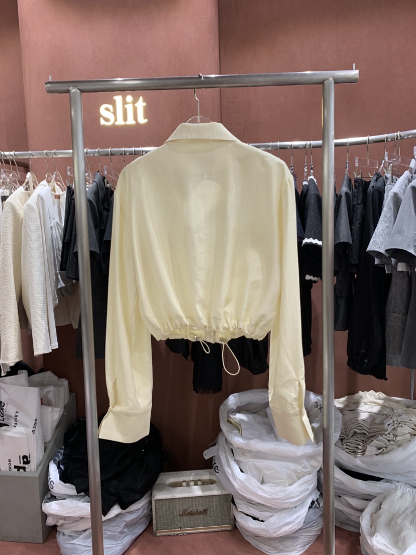 SLIT韓國直郵女士新款26春夏26夏季人氣職業時尚休閑夾克SSLIT夾克