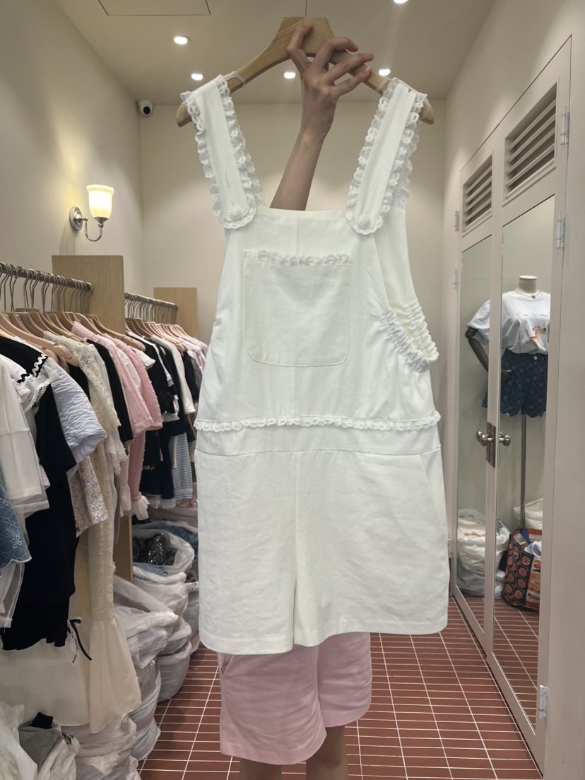 BE&amp;BE韓國東大門直郵女士新款26夏季26春夏推薦背帶褲BE&be背帶褲圖色2