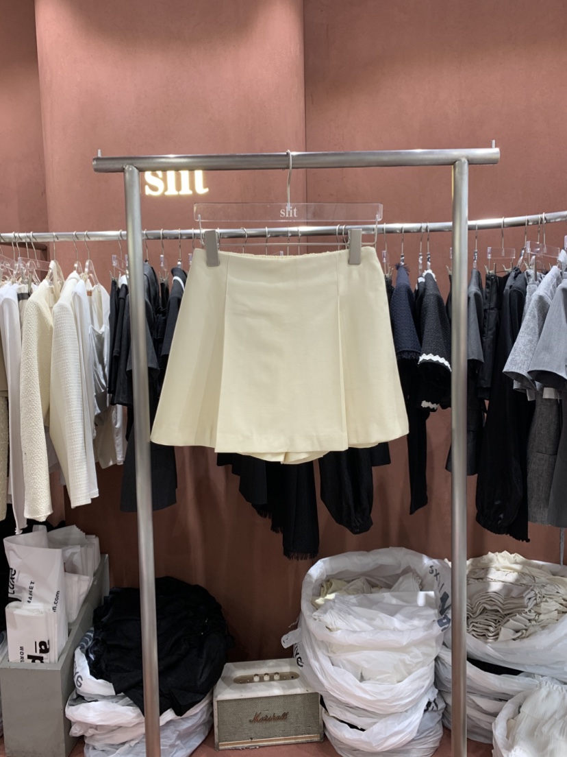 SLIT韓國直郵實拍女士新款26夏季休閑人氣職業熱賣時尚裙褲SLIT裙褲圖色2