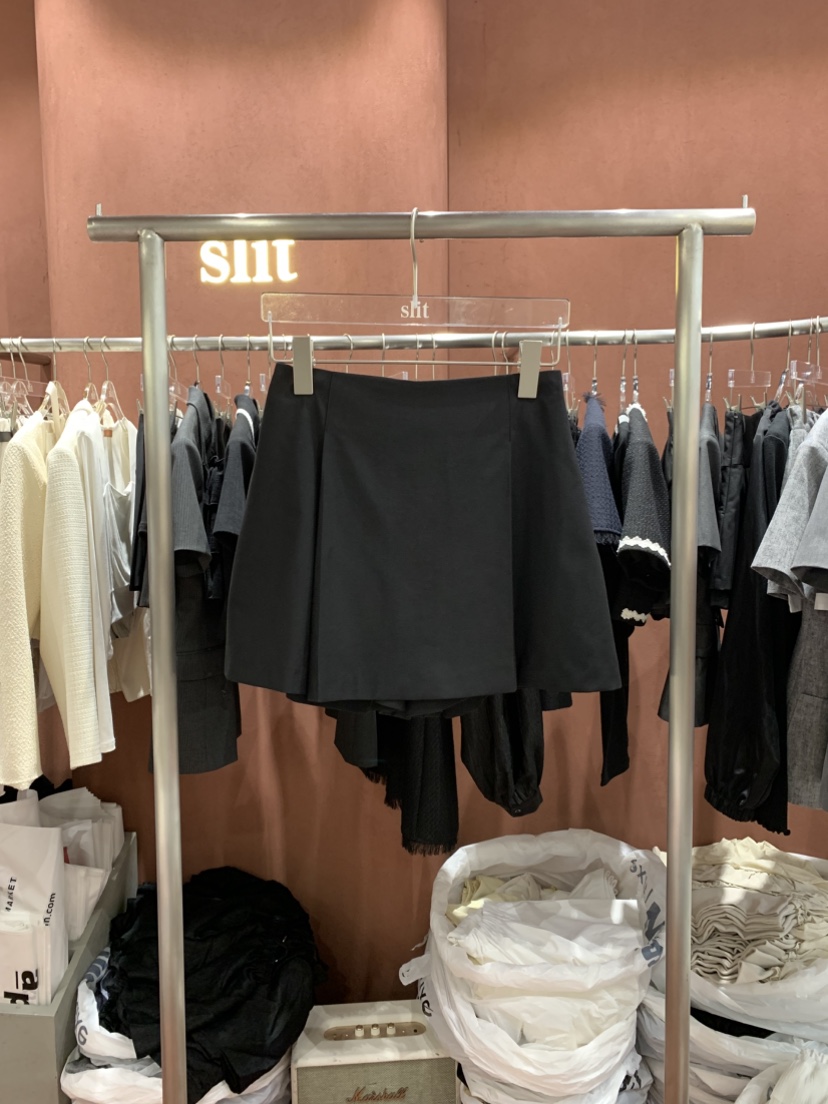 SLIT韓國直郵實拍女士新款26夏季休閑人氣職業熱賣時尚裙褲SLIT裙褲圖色3