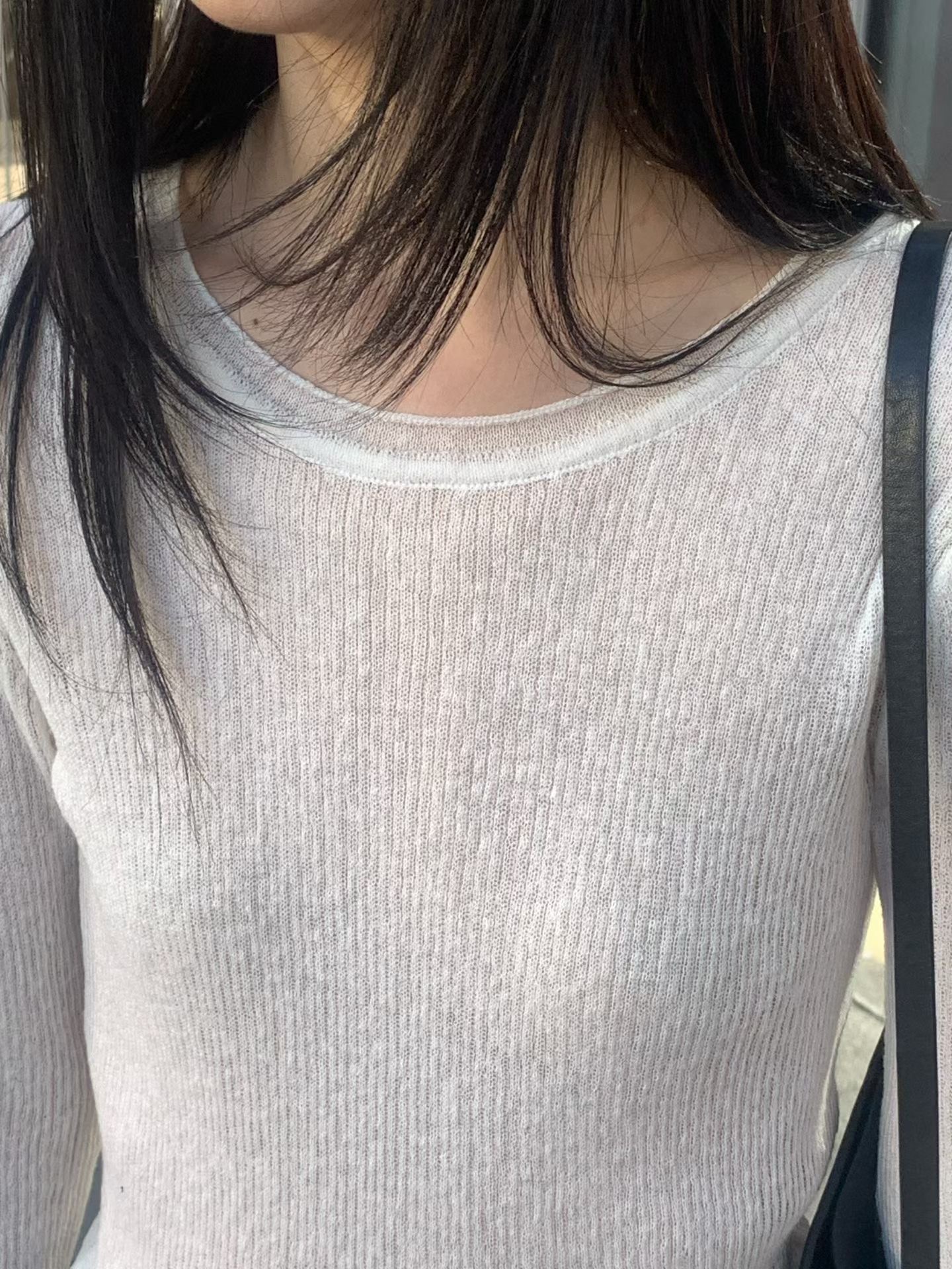 FLAT WHITE韓國代購女裝新品人氣26夏季針織衫不含內搭LFLAT WHITE/SORBET針織衫