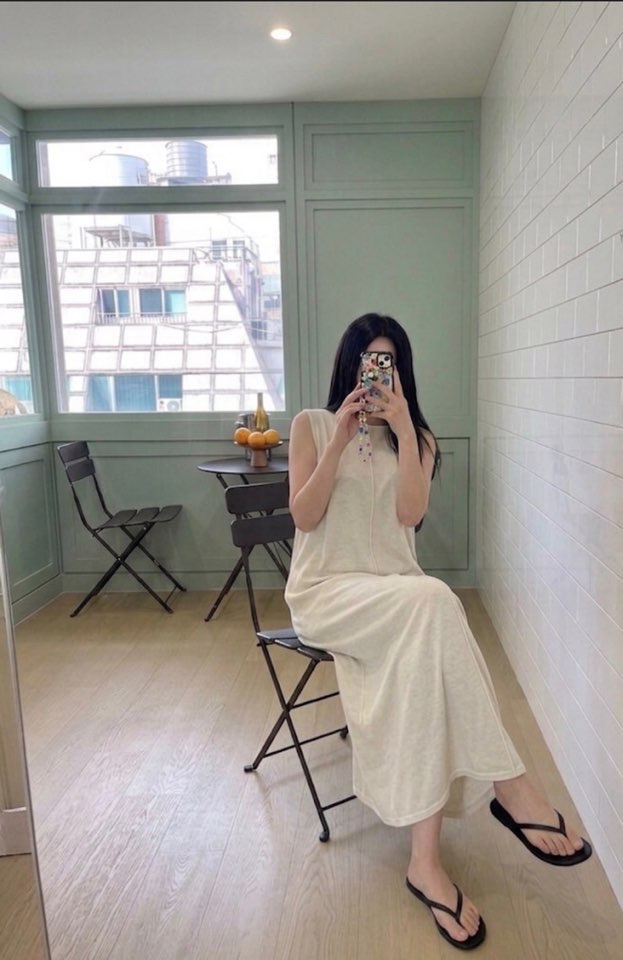 UNA/THE MAY韓國東大門直郵女裝新款時尚休閑連衣裙法蘭絨THEMAY/UNA連衣裙