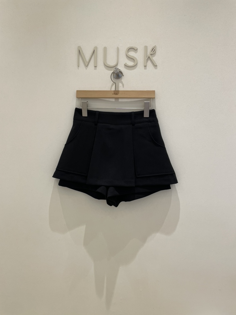 MUSK東大門實拍韓國女裝新品職業推薦26夏季熱賣裙褲口袋MUSK裙褲圖色3