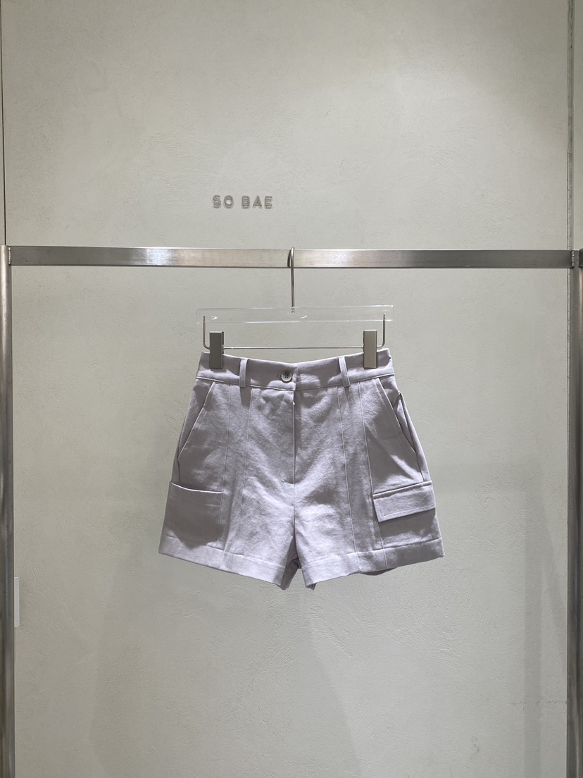 SO BAE韓國直郵女裝新款26春夏熱賣休閑時尚職業推薦短褲SO BAE短褲圖色1