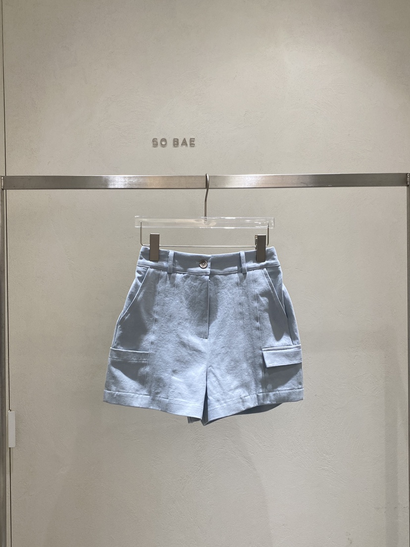 SO BAE韓國直郵女裝新款26春夏熱賣休閑時尚職業推薦短褲SO BAE短褲圖色2
