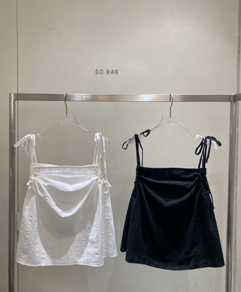 SO BAE東大門實拍韓國女裝新款人氣26春夏26夏季吊帶背心LSO BAE吊帶/背心