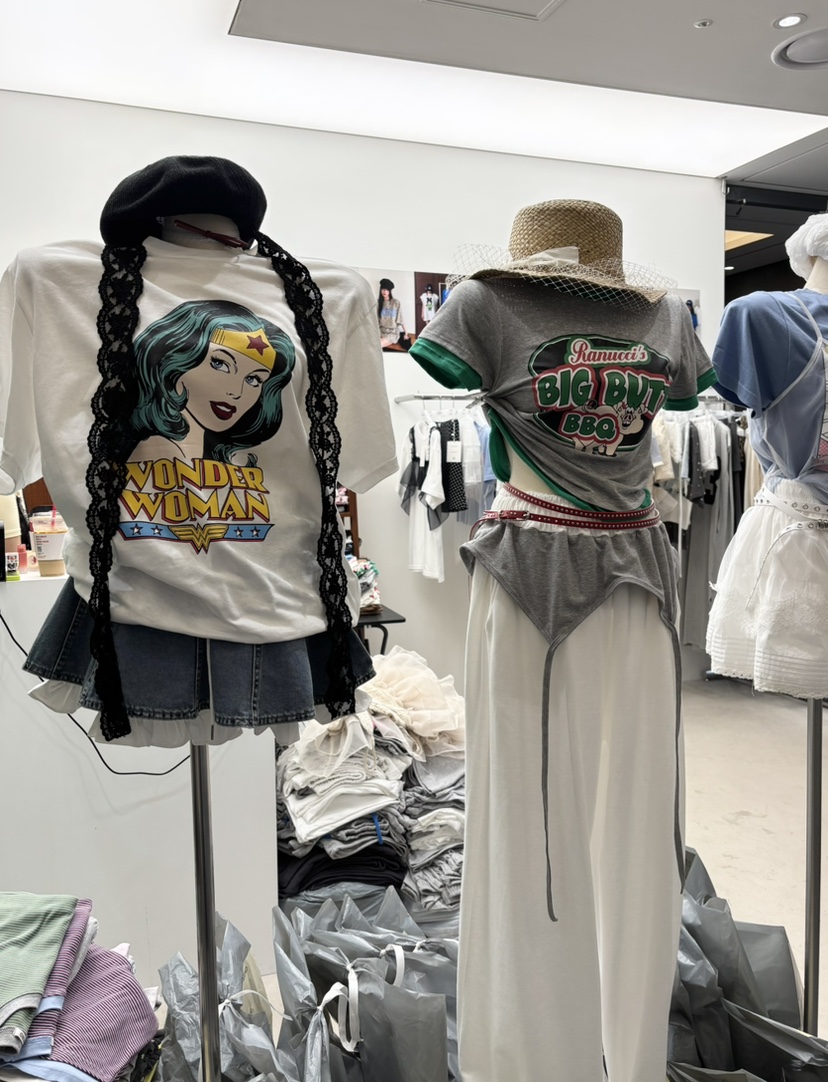 INTHEEND韓國直郵女裝新品26春夏休閑職業熱賣26夏季推薦T恤INTHEENDT恤