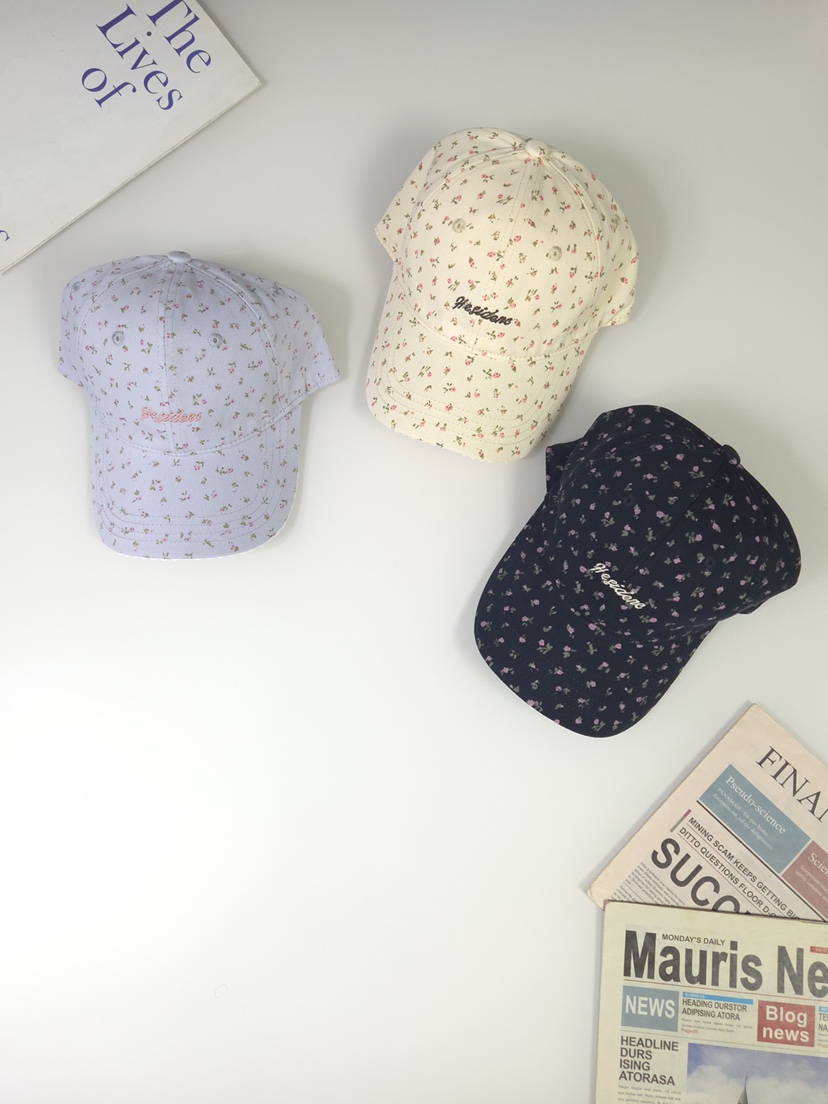 THE HAT-P東大門實拍韓國女裝新款時尚帽子刺繡花朵蕾絲THE HAT帽子