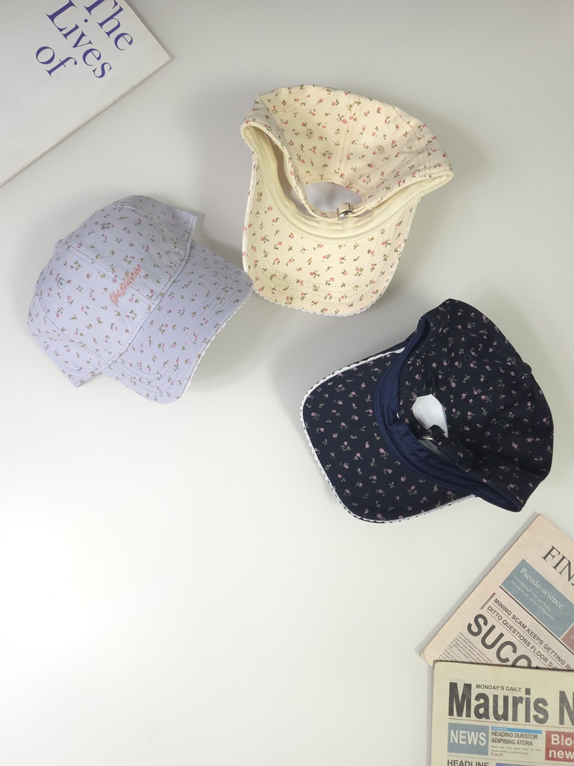 THE HAT-P東大門實拍韓國女裝新款時尚帽子刺繡花朵蕾絲THE HAT帽子