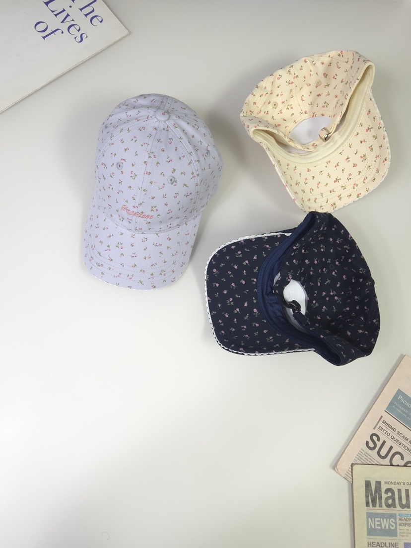 THE HAT-P東大門實拍韓國女裝新款時尚帽子刺繡花朵蕾絲THE HAT帽子