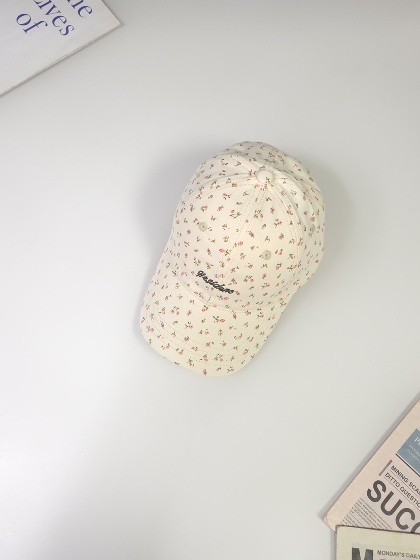 THE HAT-P東大門實拍韓國女裝新款時尚帽子刺繡花朵蕾絲THE HAT帽子圖色1