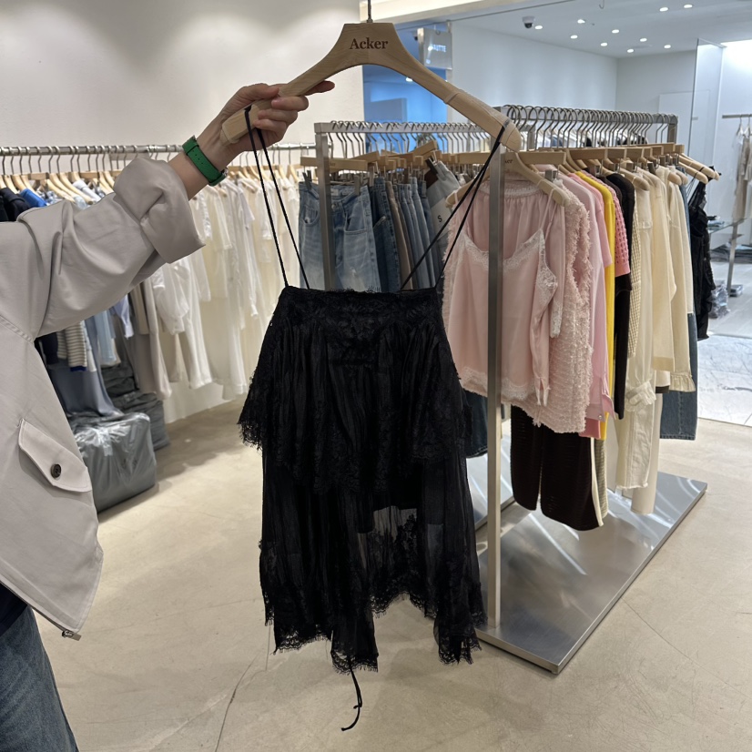 ACKER韓國代購女士新品休閑職業推薦26春夏人氣吊帶背心蕾絲ACKER吊帶/背心圖色2
