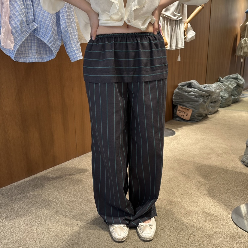 REPERTORY韓國直郵女士新品休閑熱賣26夏季推薦人氣休閑褲REPERTORY休閑褲圖色2