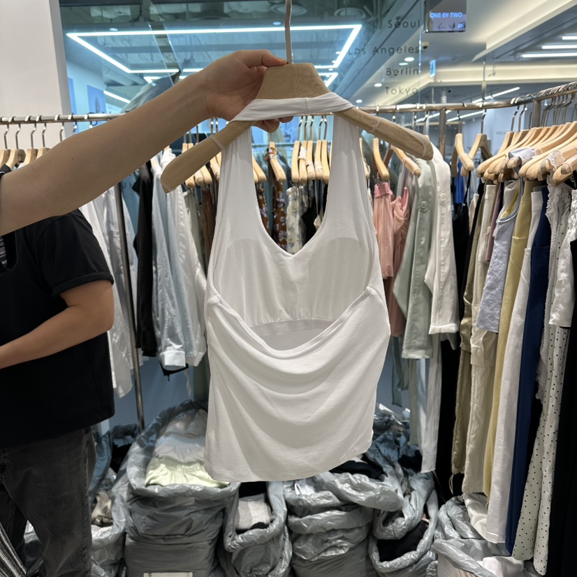 HONG.U韓國直郵實拍女裝新品人氣26春夏時尚職業吊帶背心HONG.U吊帶/背心