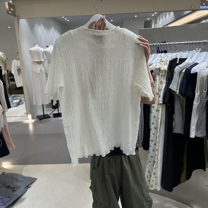 BENE韓國直郵實拍女裝新品職業時尚休閑人氣推薦26春夏T恤BENET恤