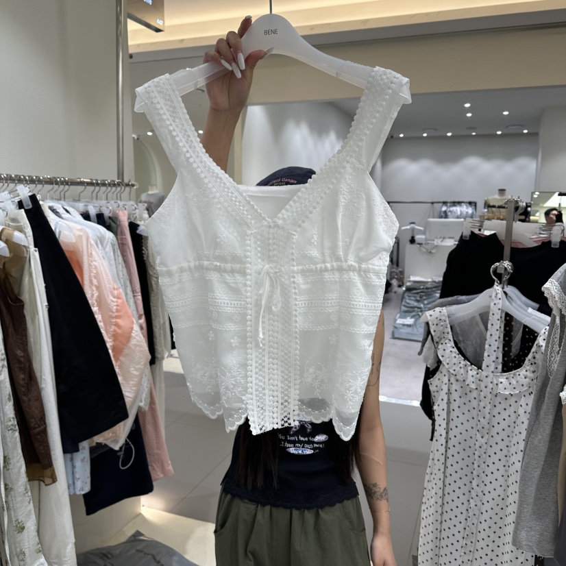 BENE韓國東大門代購女士新品時尚休閑推薦人氣職業吊帶背心BENE吊帶/背心圖色2
