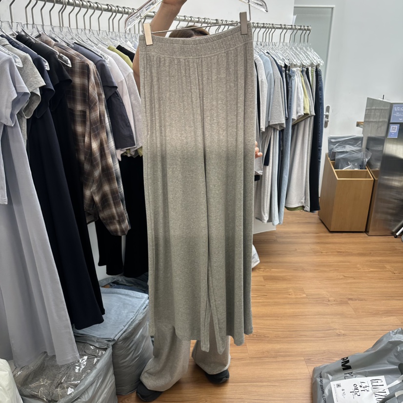 GABIZON韓國東大門代購女裝新品休閑職業熱賣26夏季休閑褲羅紋GABIZON休閑褲圖色2