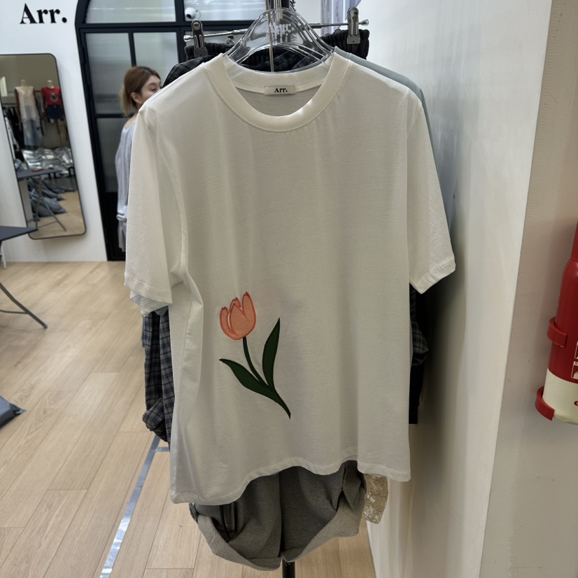 ARR東大門實拍韓國女裝新品熱賣時尚推薦26夏季26春夏T恤ARRT恤圖色1