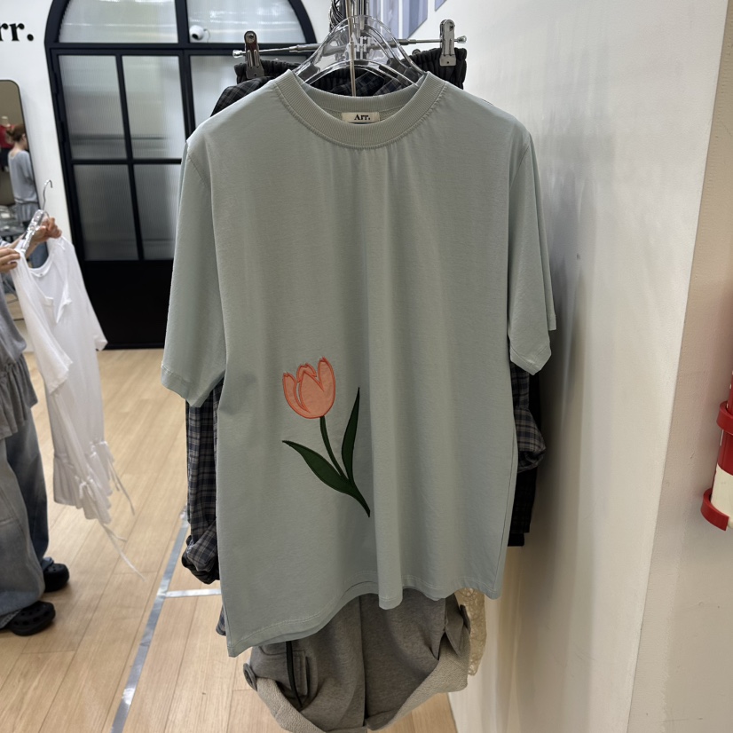 ARR東大門實拍韓國女裝新品熱賣時尚推薦26夏季26春夏T恤ARRT恤圖色2