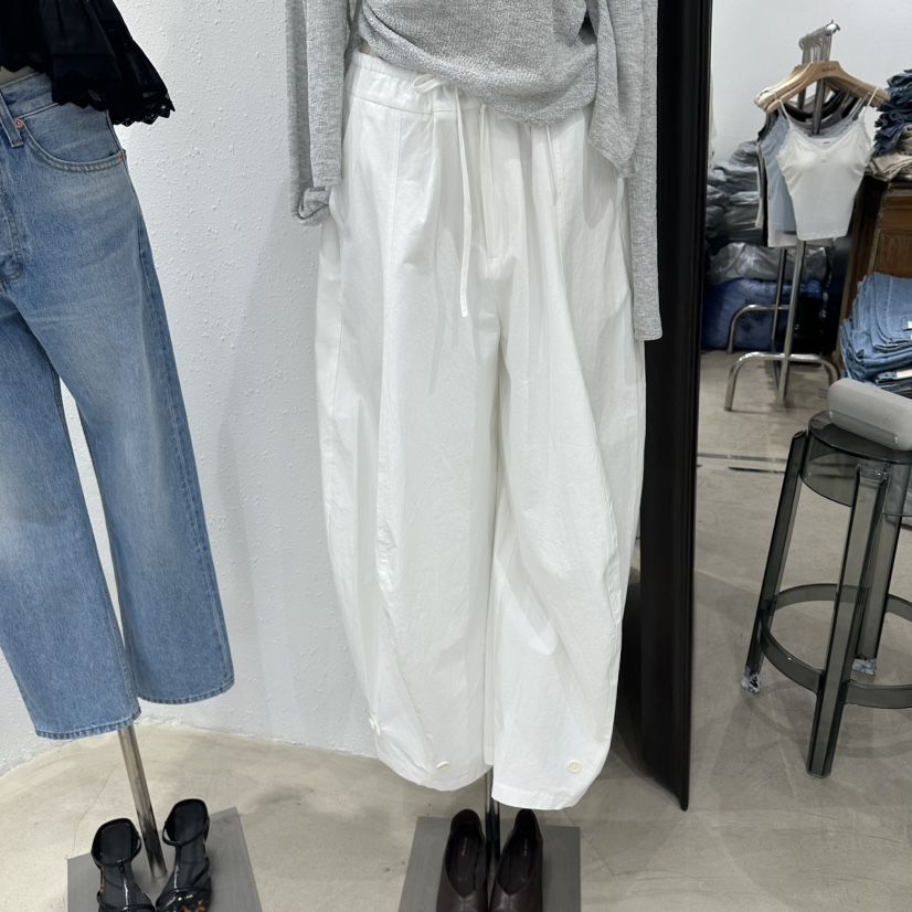 ACKER韓國東大門代購女裝新品推薦休閑26夏季休閑褲棉質燈籠ACKER休閑褲圖色1