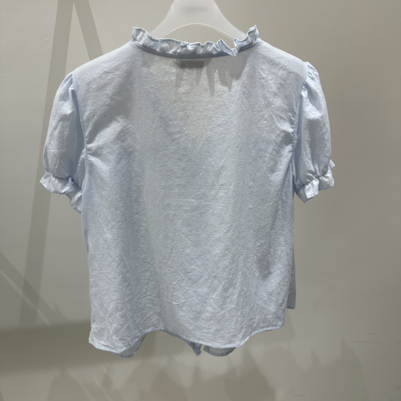 LOW MOMENT東大門實拍韓國女士新品26春夏時尚襯衫蕾絲衫LOW MOMENT襯衫/蕾絲衫
