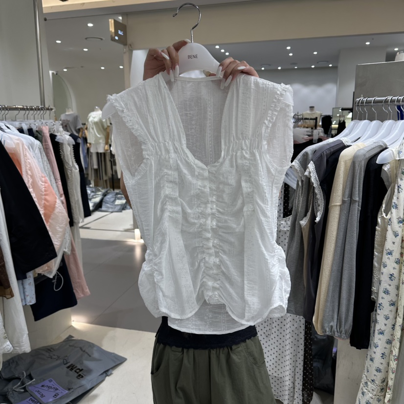 BENE東大門實拍韓國女士新品休閑熱賣推薦人氣襯衫蕾絲衫BENE襯衫/蕾絲衫圖色1