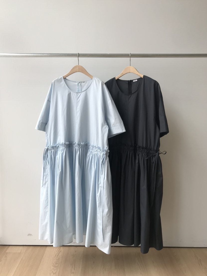 TAFFETA/MURET韓國直郵女士新品時尚職業推薦連衣裙褶皺STAFFETA/MURET連衣裙