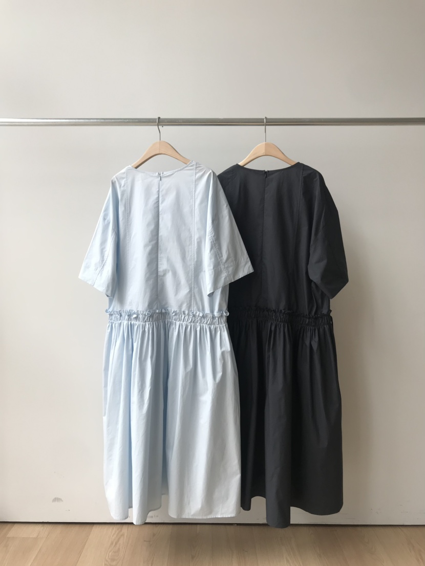 TAFFETA/MURET韓國直郵女士新品時尚職業推薦連衣裙褶皺STAFFETA/MURET連衣裙