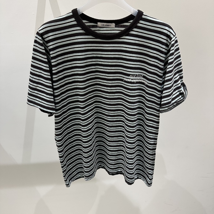 LOW MOMENT韓國直郵實拍女裝新品休閑26夏季熱賣26春夏T恤LOW MOMENTT恤圖色3