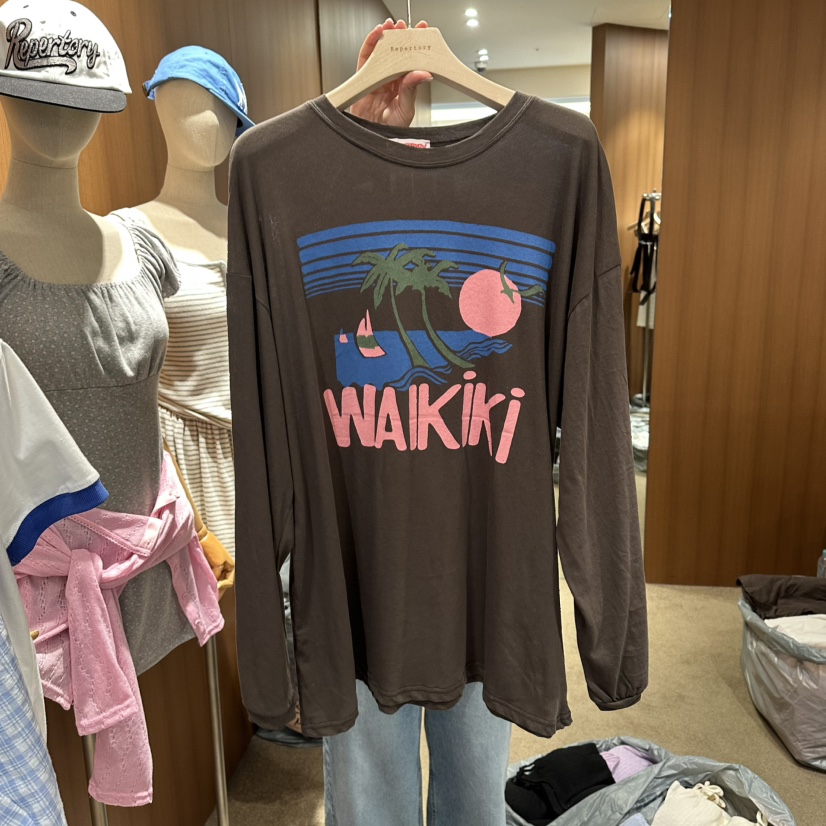 REPERTORY韓國直郵實拍女裝新品熱賣人氣26春夏休閑長袖T恤REPERTORY長袖T恤圖色3