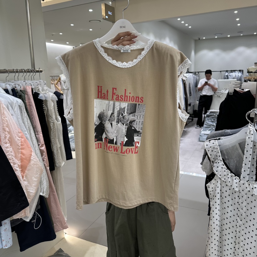 BENE東大門實拍韓國女裝新品休閑人氣熱賣26夏季吊帶背心BENE吊帶/背心圖色3
