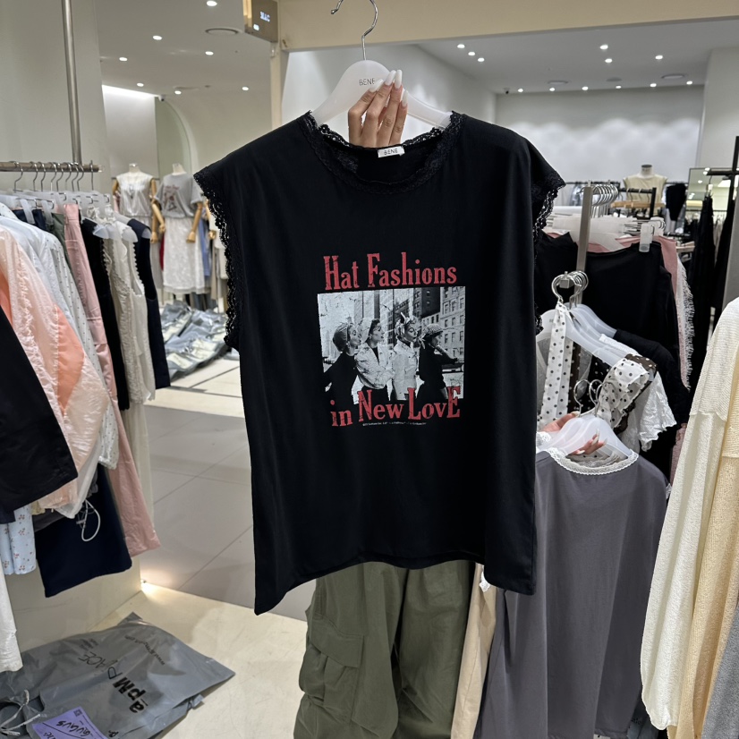 BENE東大門實拍韓國女裝新品休閑人氣熱賣26夏季吊帶背心BENE吊帶/背心圖色5