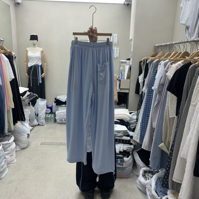 BREEZE韓國代購女士新品職業休閑推薦時尚熱賣休閑褲花朵BREEZE休閑褲
