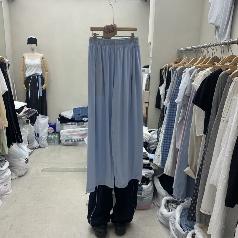BREEZE韓國代購女士新品職業休閑推薦時尚熱賣休閑褲花朵BREEZE休閑褲圖色1